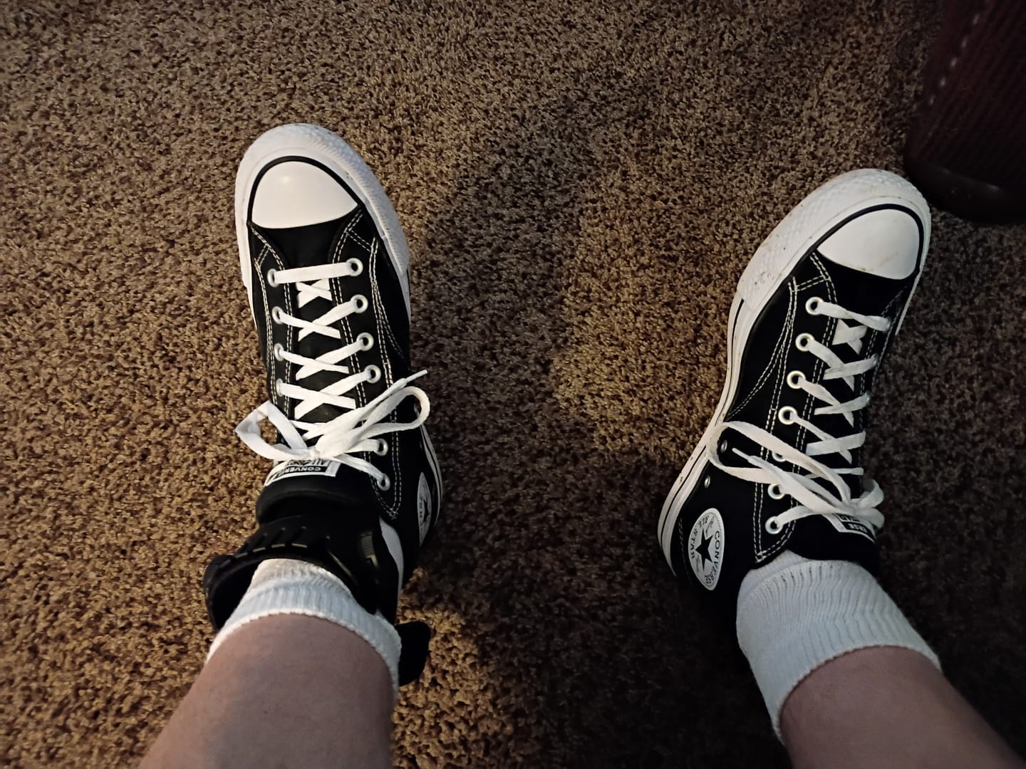 Customer photo review of Morehea Foot Drop AFO Brace
