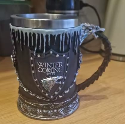 Customer photo review of Taza de  Game Of Thrones Coleccionable