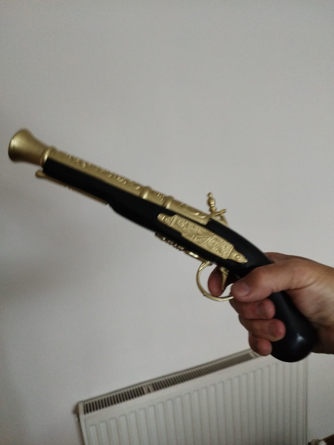 Customer photo review of Realistic Pirate Blunderbuss Pistol