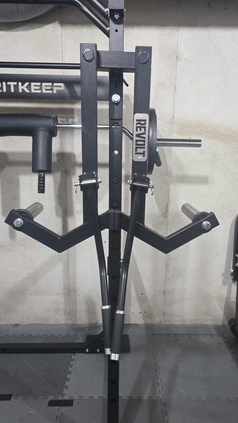 Customer photo review of Revolt Lateral Raise Attachment