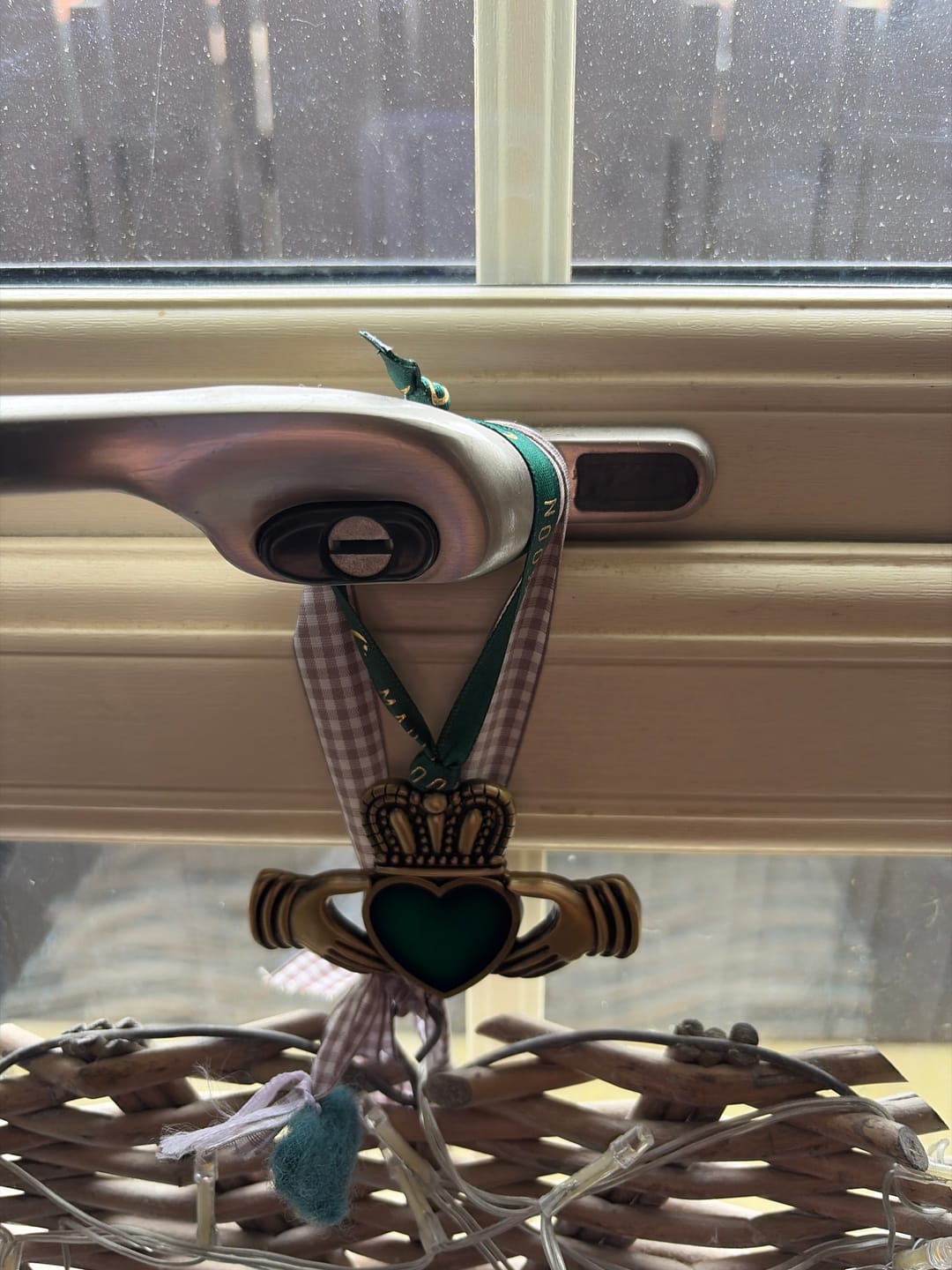 Customer photo review of Gold Claddagh Decoration | Maple Moon