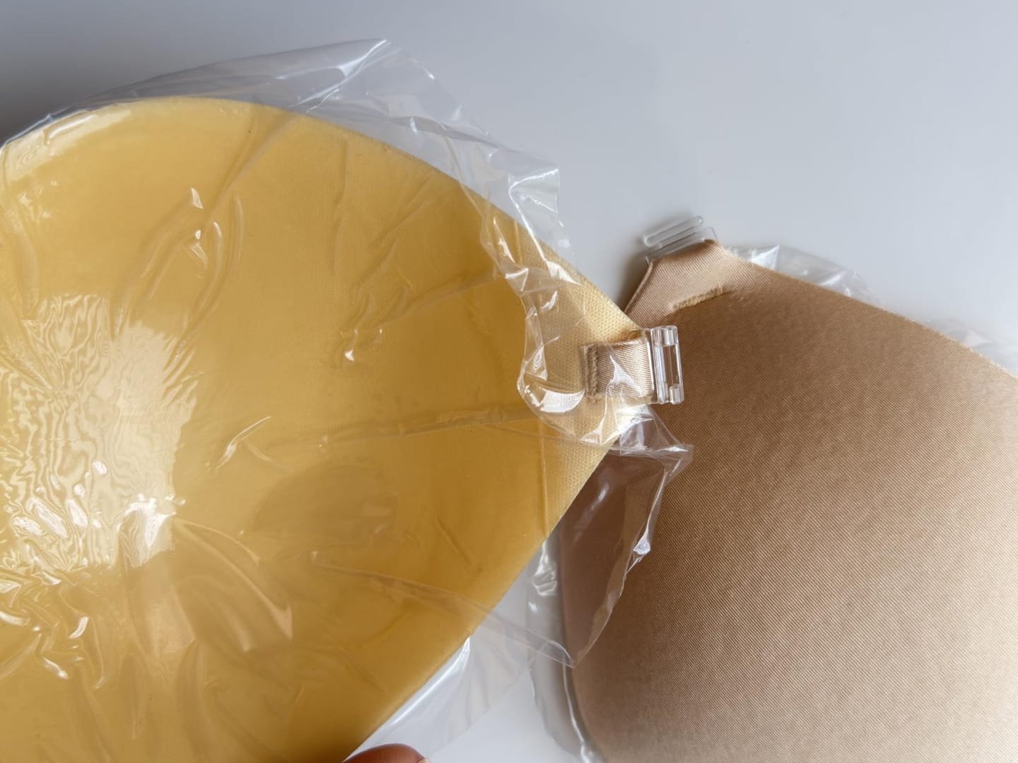 Customer photo review of Invisible Lift Adhesive Push-Up Bra (2-Pack)