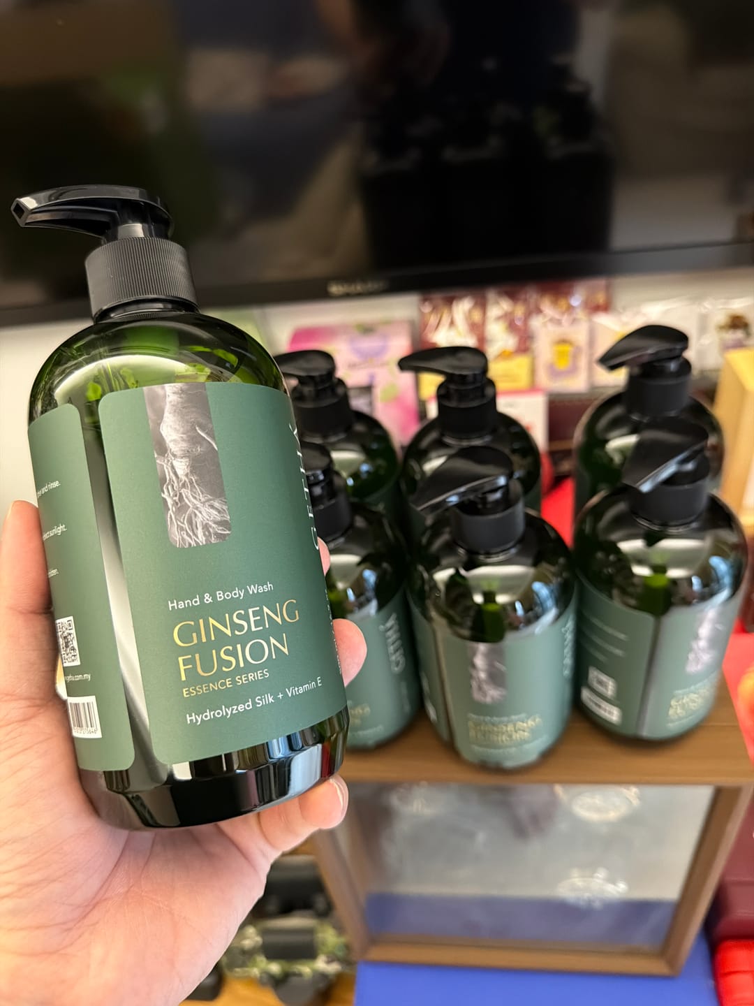Customer photo review of Getha Premium Ginseng Body Wash 500ml