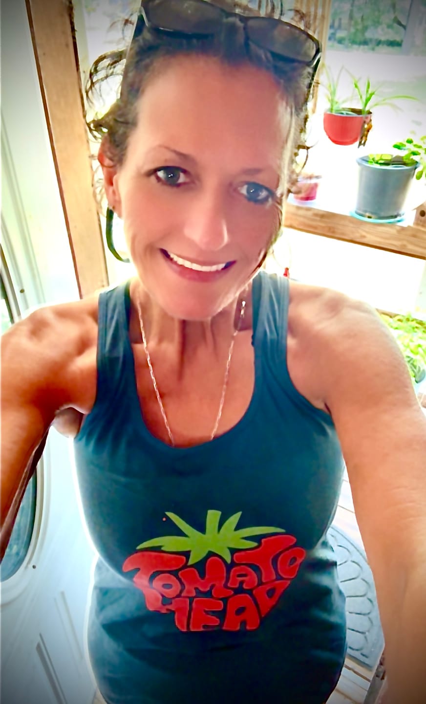 Customer photo review of Tomato Head Racerback