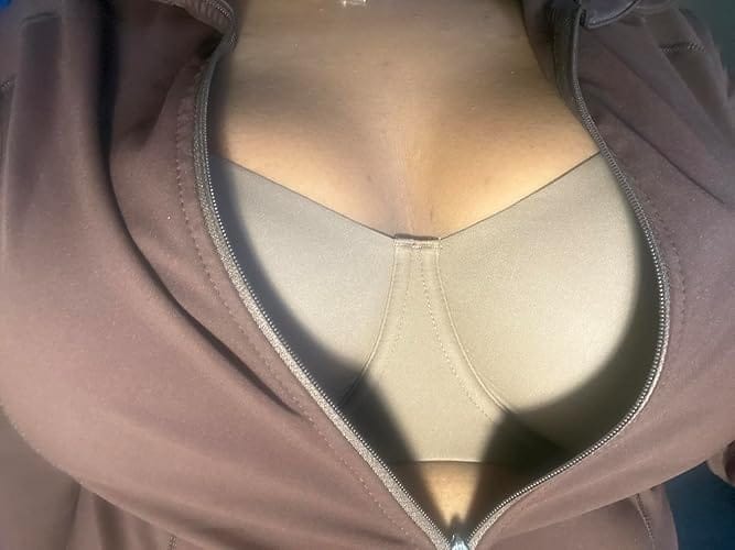Customer photo review of ContourLift Seamless Balconette Support Bra