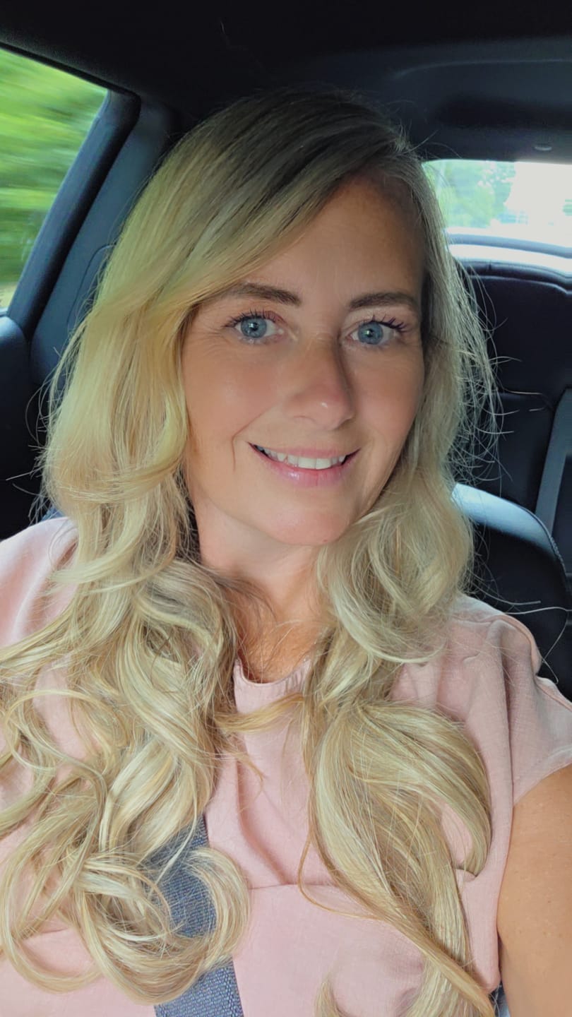 Customer photo review of High Quality Halo Hair Extensions