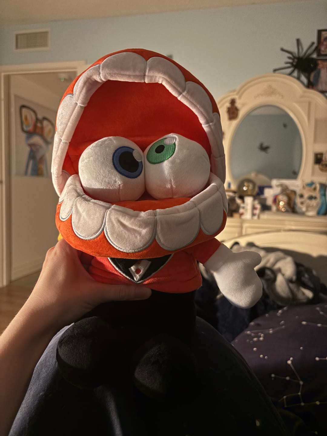 Customer photo review of Caine Plush