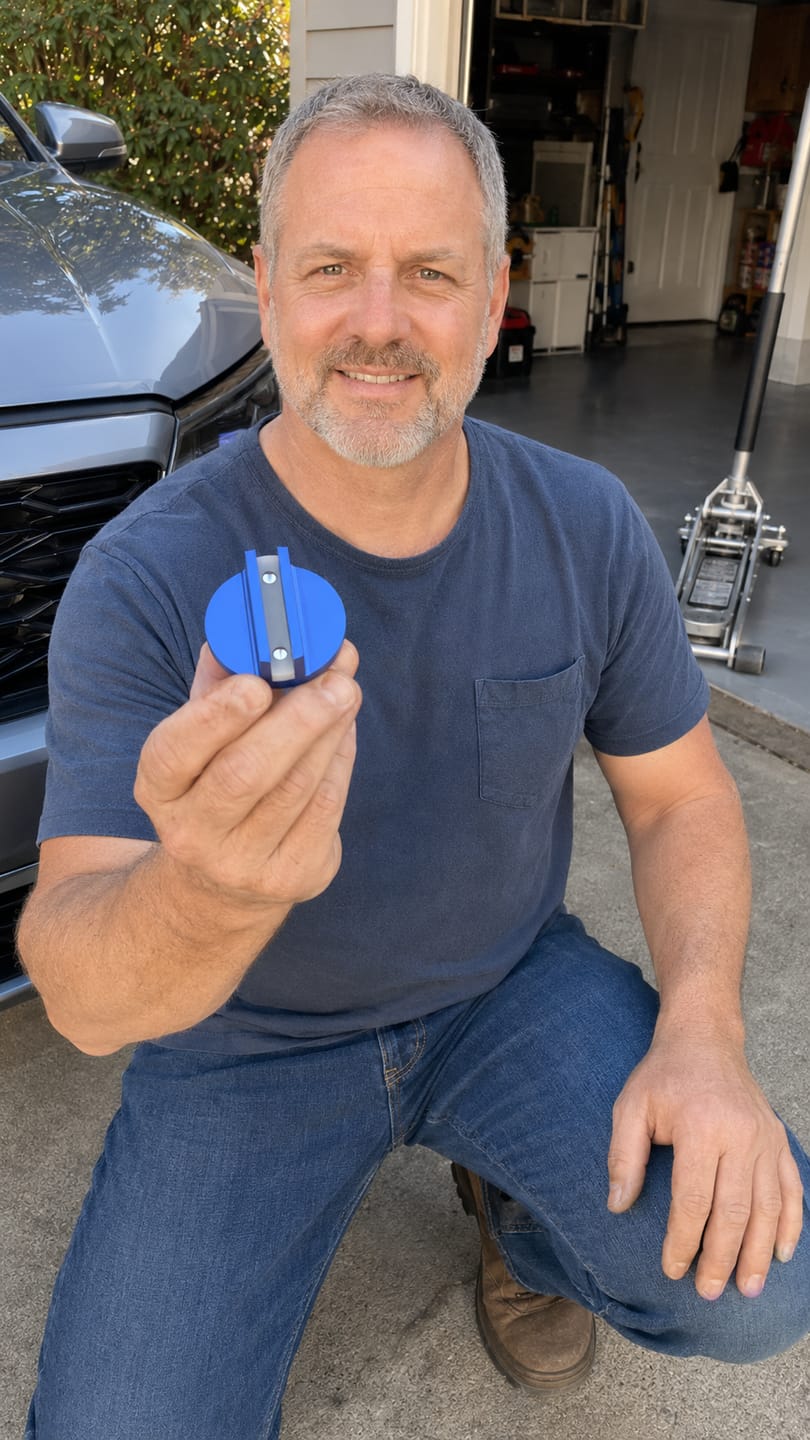 Customer photo review of BoltBuddy™ MagLift Jack Pad