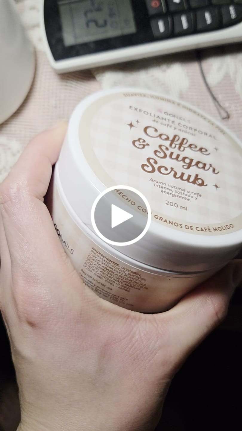 Customer video review of Exfoliante Corporal de Café y Azúcar