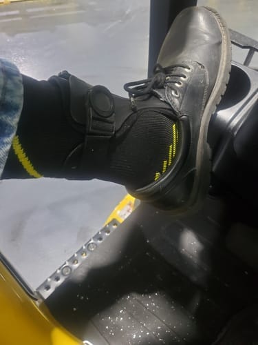 Customer photo review of Morehea Foot Drop AFO Brace
