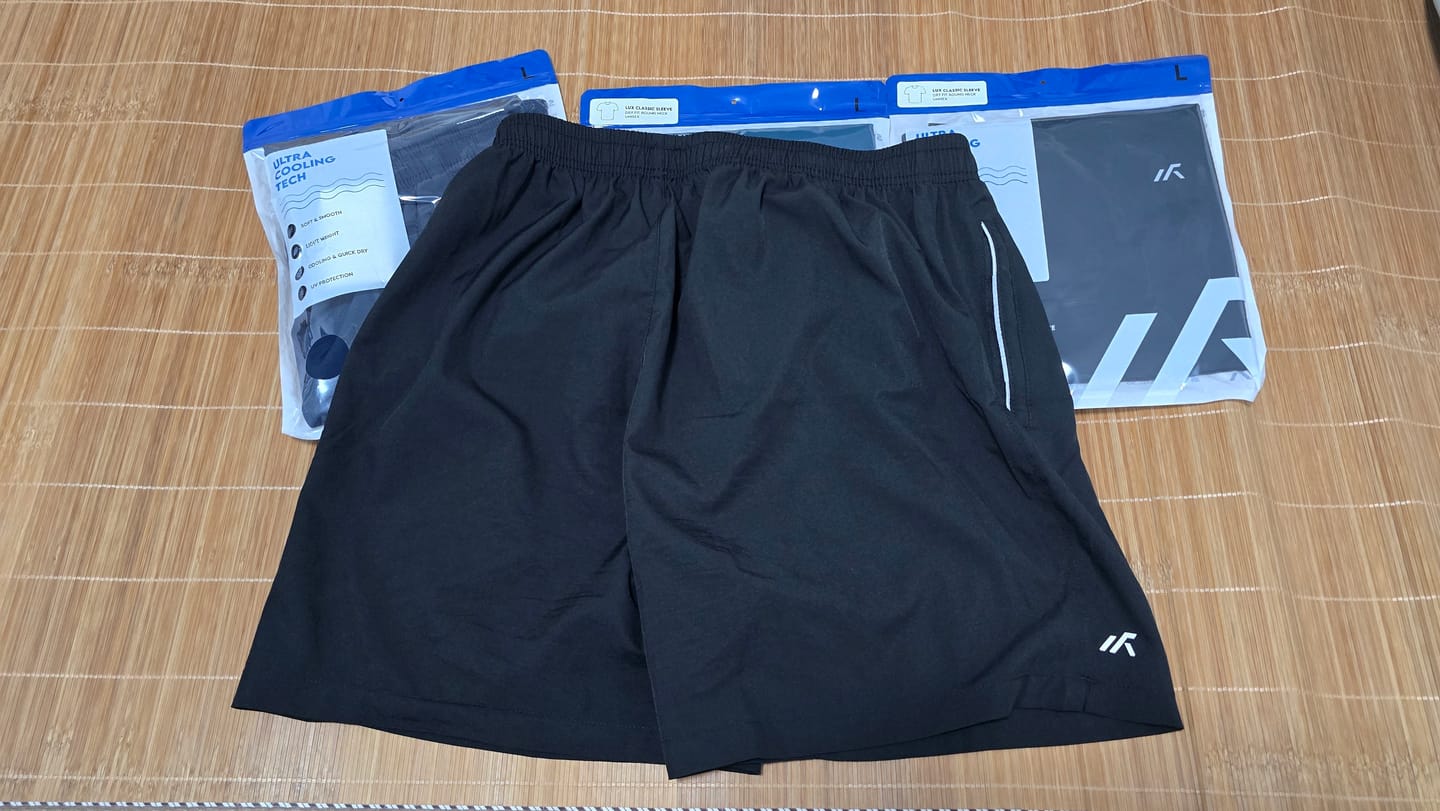 Customer photo review of Dri-Fit Ultra Cooling Sports Shorts With Zippered Pockets