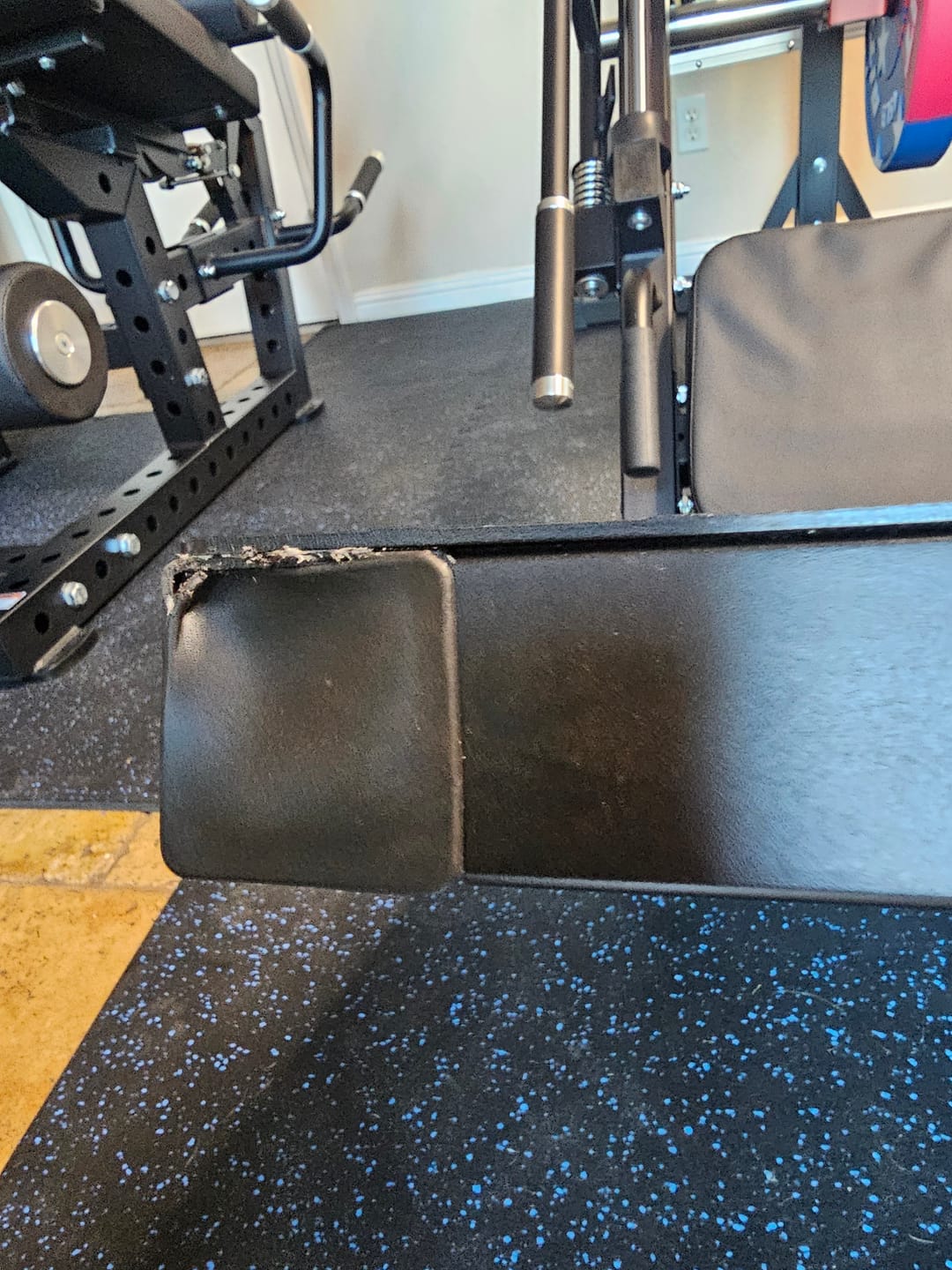 Customer photo review of RitFit BLP01 45 Degree 3-In-1 Leg Press Hack Squat and Calf Raise Machine