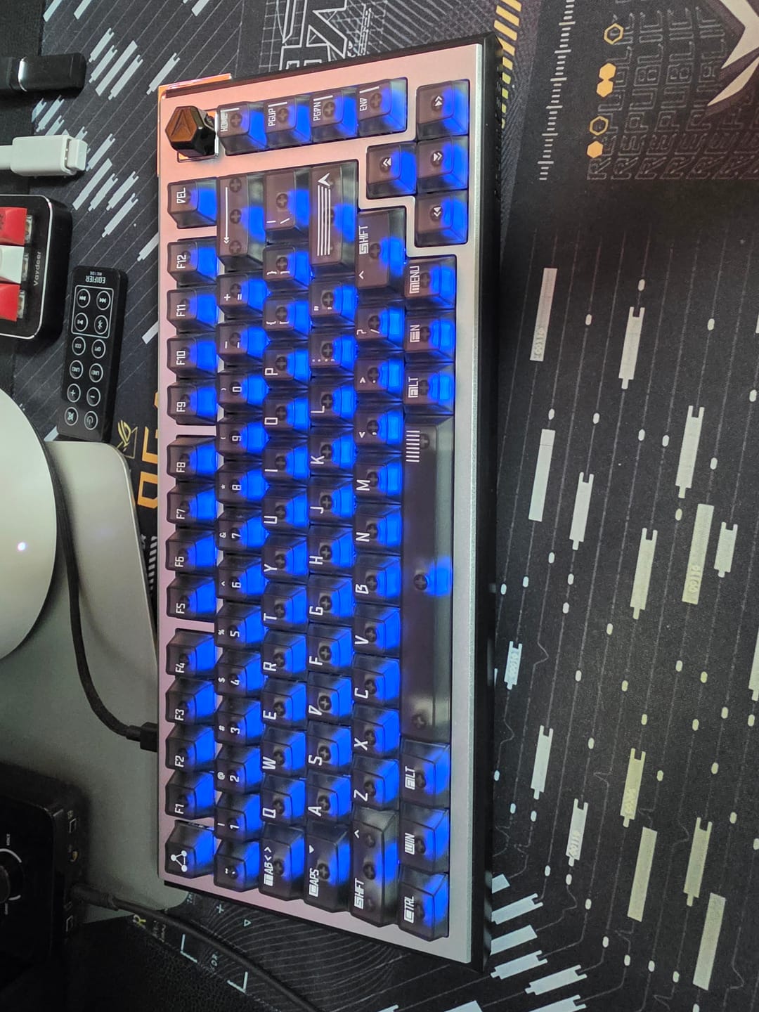 Customer photo review of A75 Ultra HE Magnetic Switch Keyboard- The key to be ace
