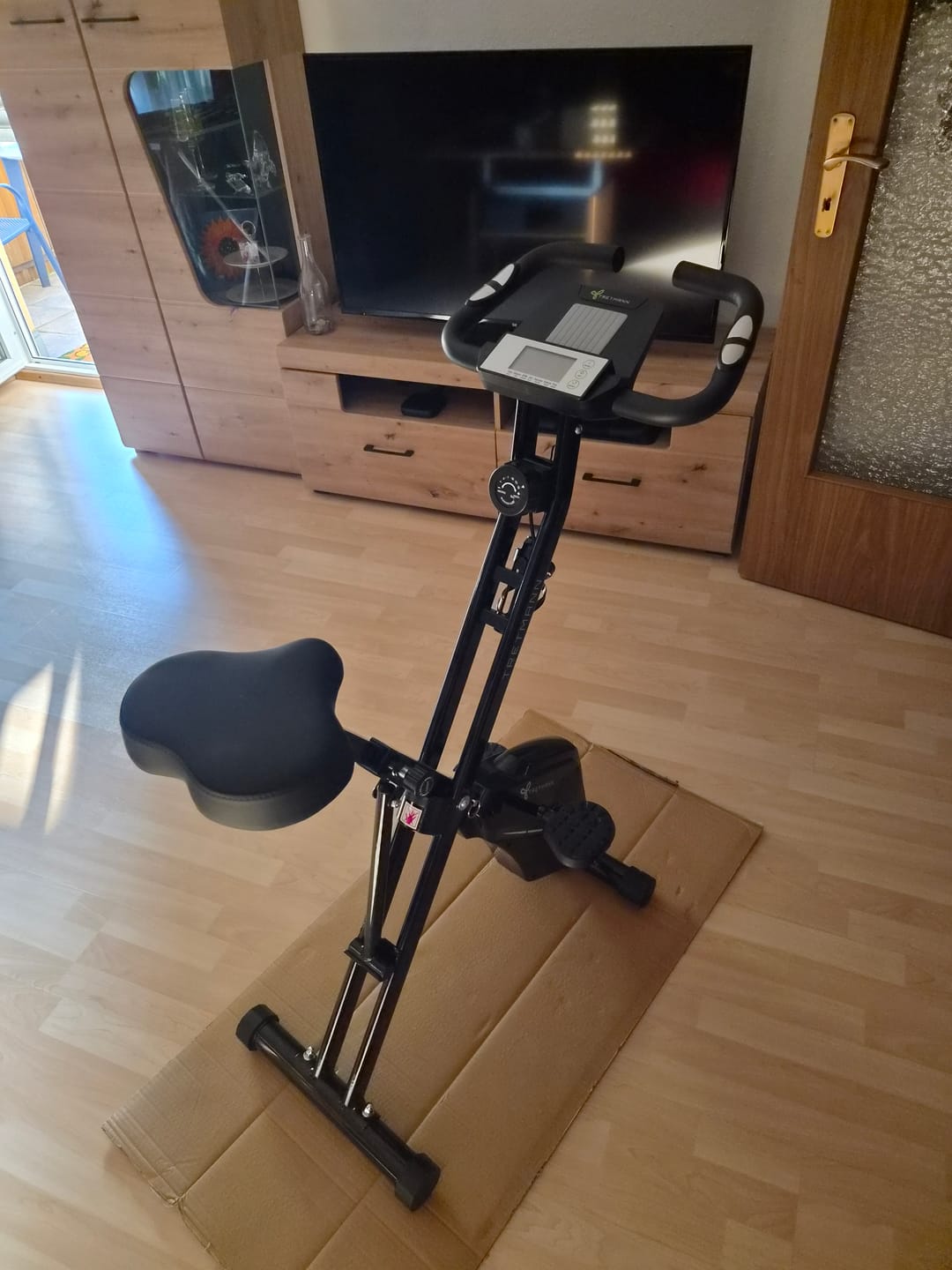 Customer photo review of Tretmann HOME - Klappbarer Heimtrainer