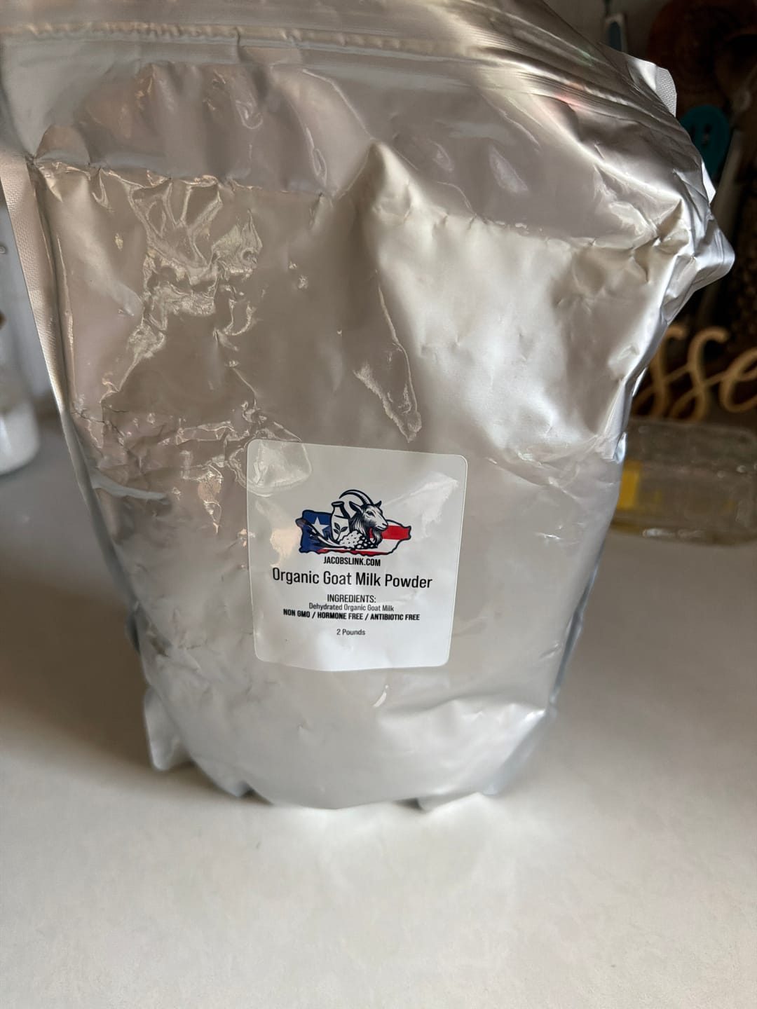 Customer photo review of Organic Goat Milk Powder