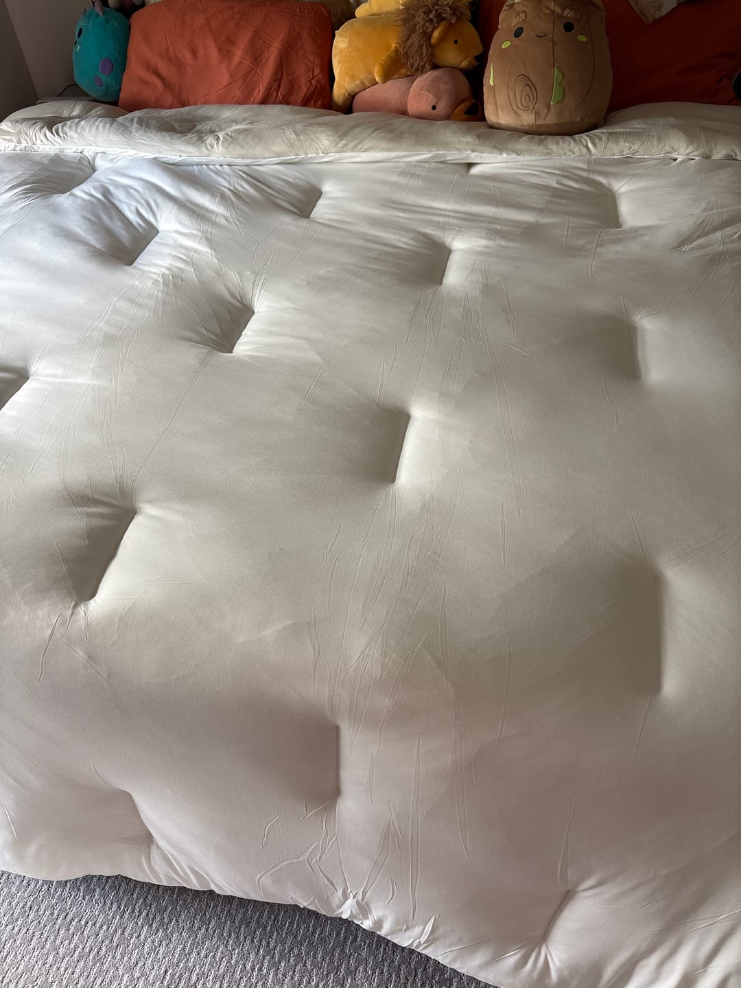 Customer photo review of MarshMellow Comforter