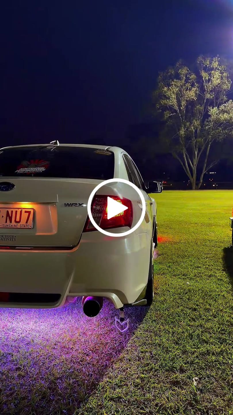 Customer video review of Subaru WRX STI GV Garage Flag