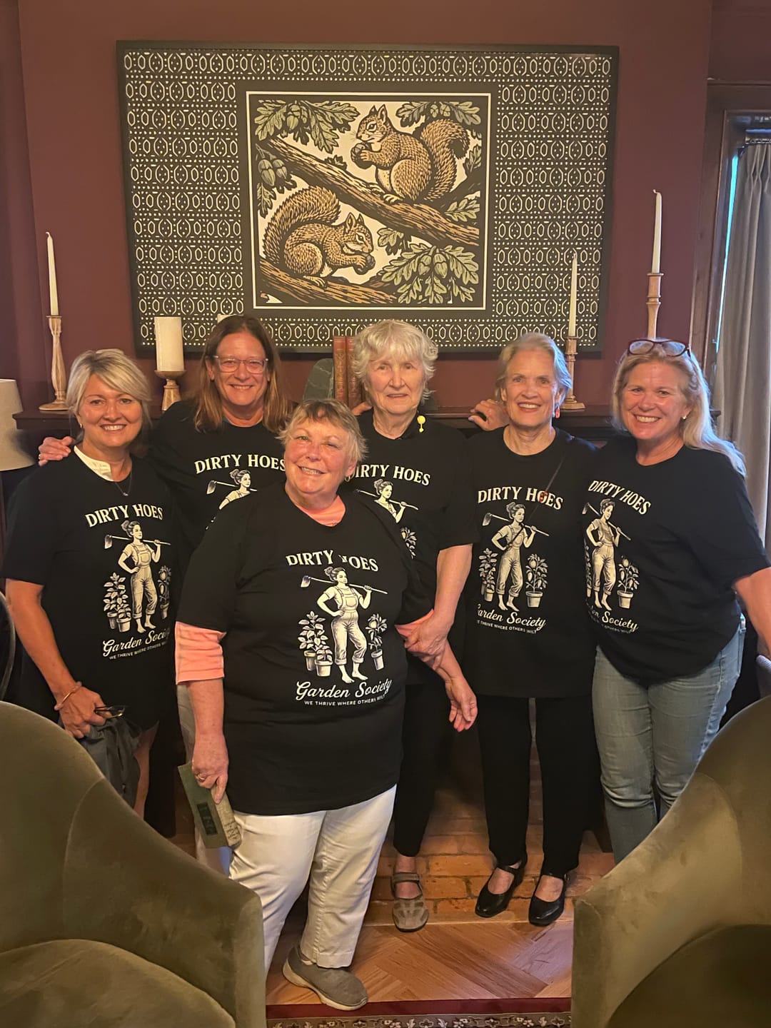 Customer photo review of Dirty Hoes T-Shirt