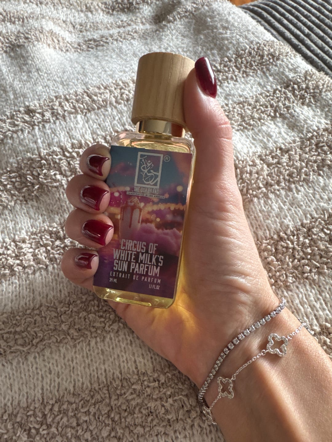 Customer photo review of Circus Of White Milk's Sun Parfum