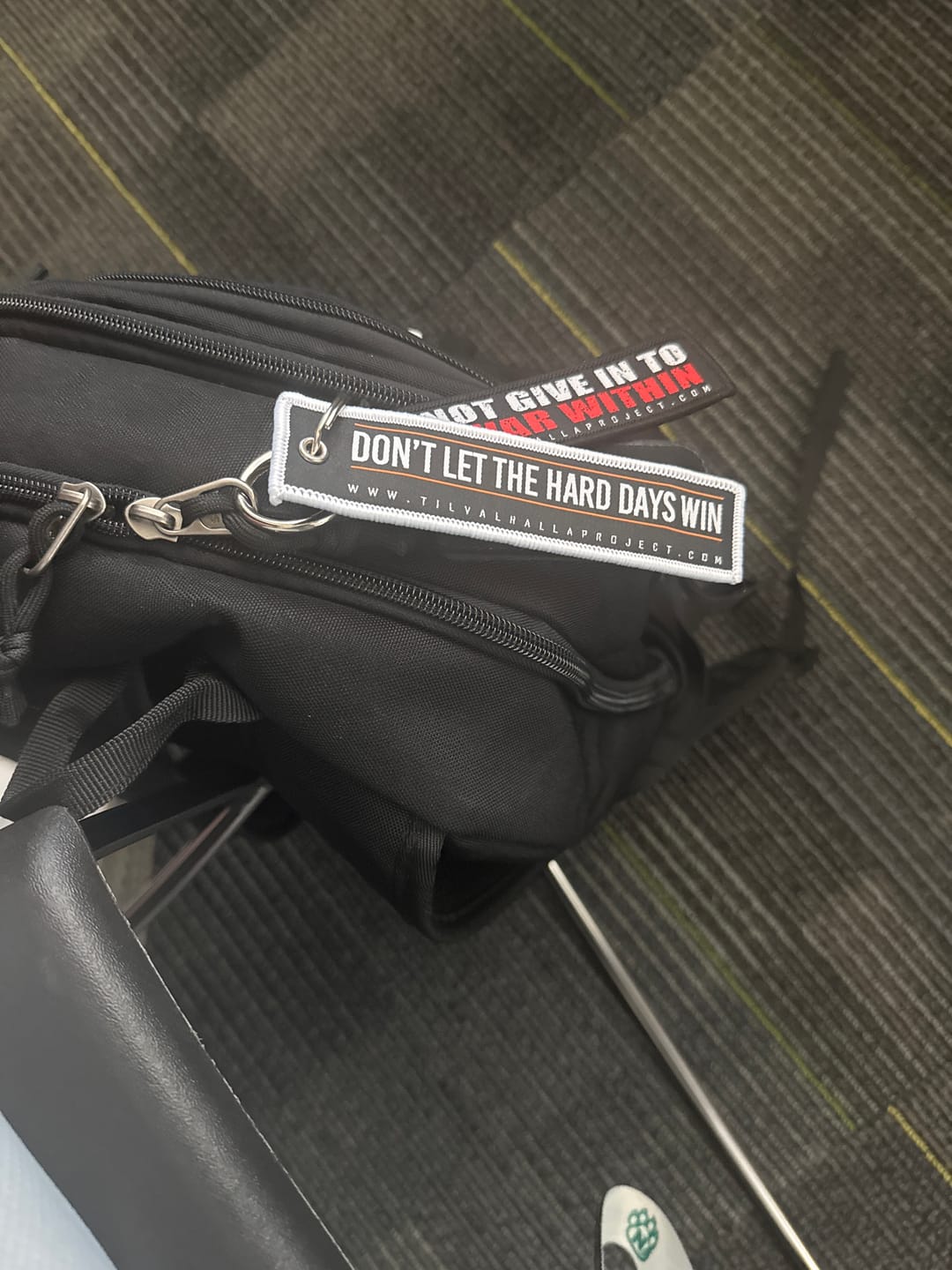 Customer photo review of Hard Days - Flight Tag