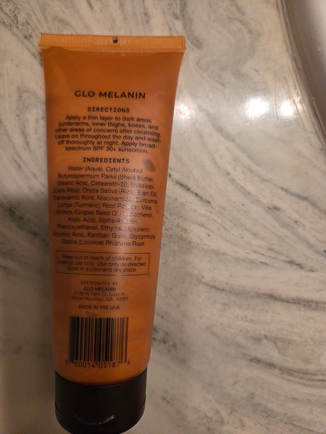 Customer photo review of Magic Eraser Dark Spot Cream