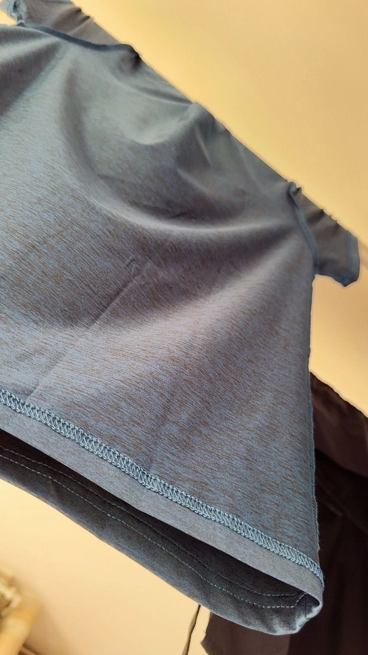 Customer photo review of Unisex Easy Cotton Sweat Shorts