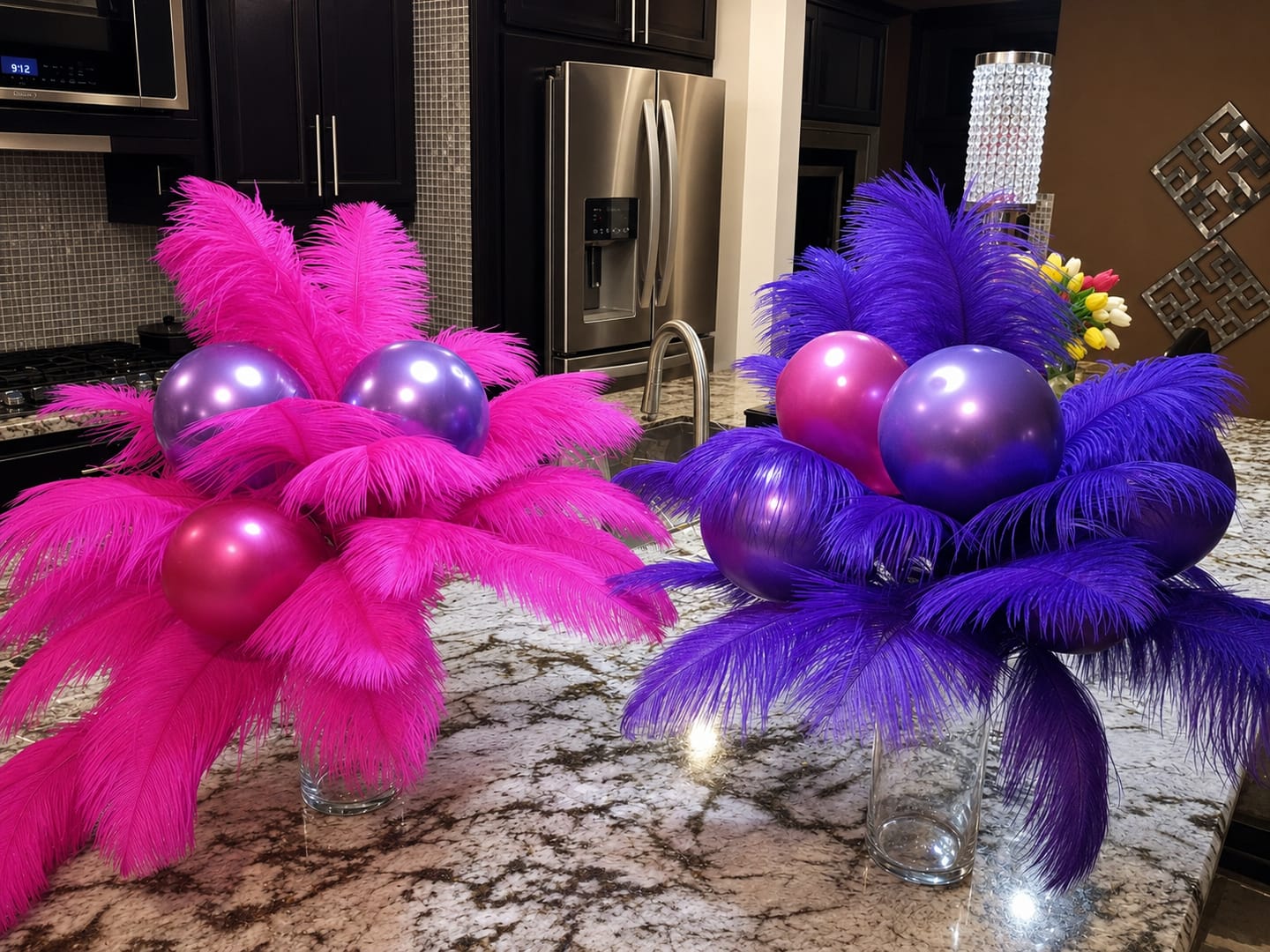 Customer photo review of Ostrich Plumes – The ultimate choice for designers and performers