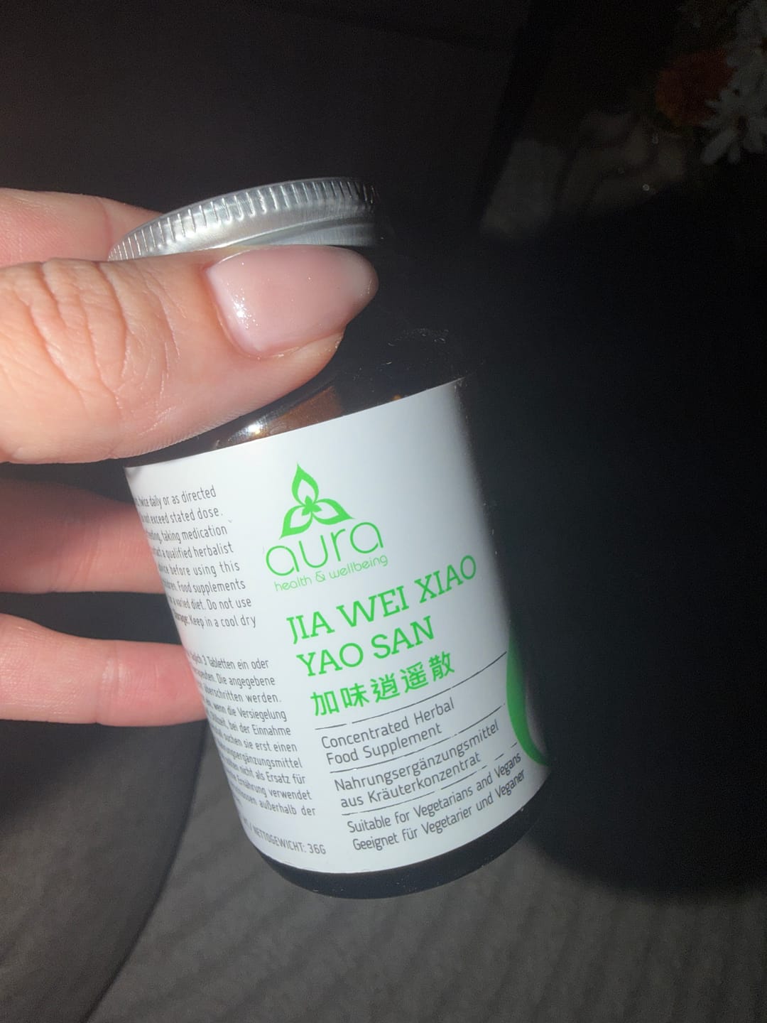 Customer photo review of Jia Wei Xiao Yao San (Free and Easy Wanderer Plus) - 60 tablets