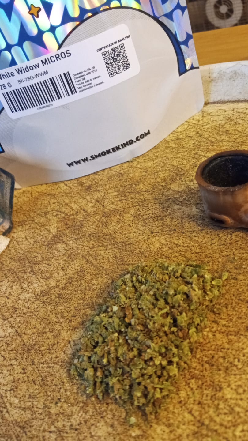 Customer photo review of White Widow MICROS - 28 Grams - Hybrid