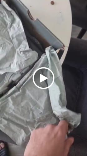 Customer photo review of "Track" Sneaker Grey