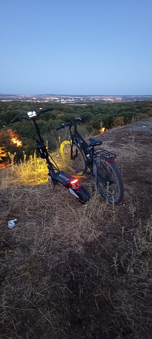 Customer photo review of OOTD T10 E-Scooter