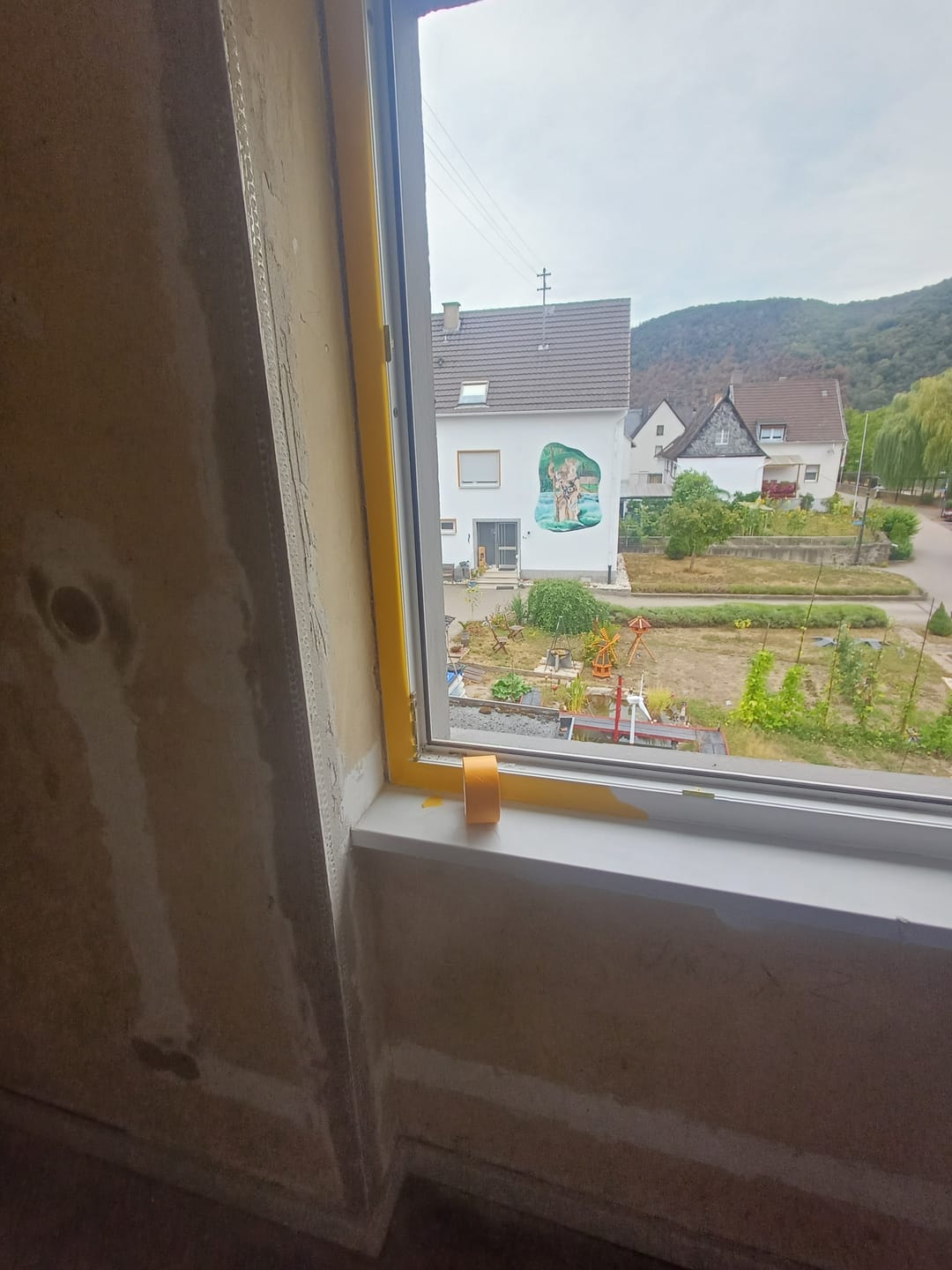 Customer photo review of Basic Goldband - Klebeband Malerkrepp UV-30