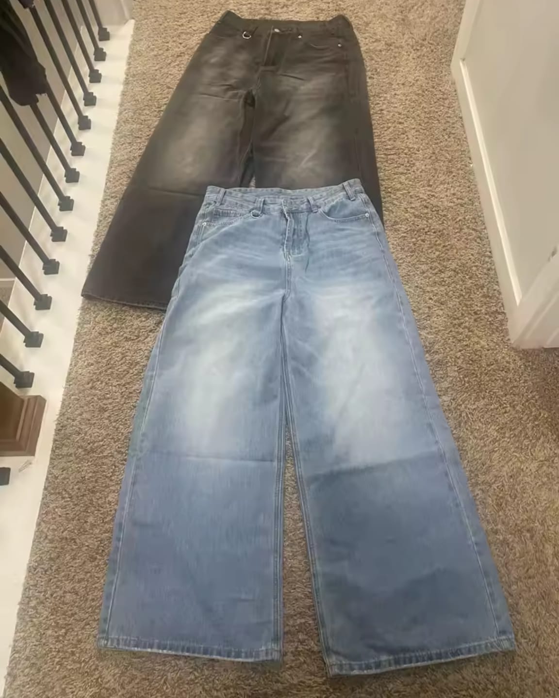 Customer photo review of STANDARD BAGGY JEANS