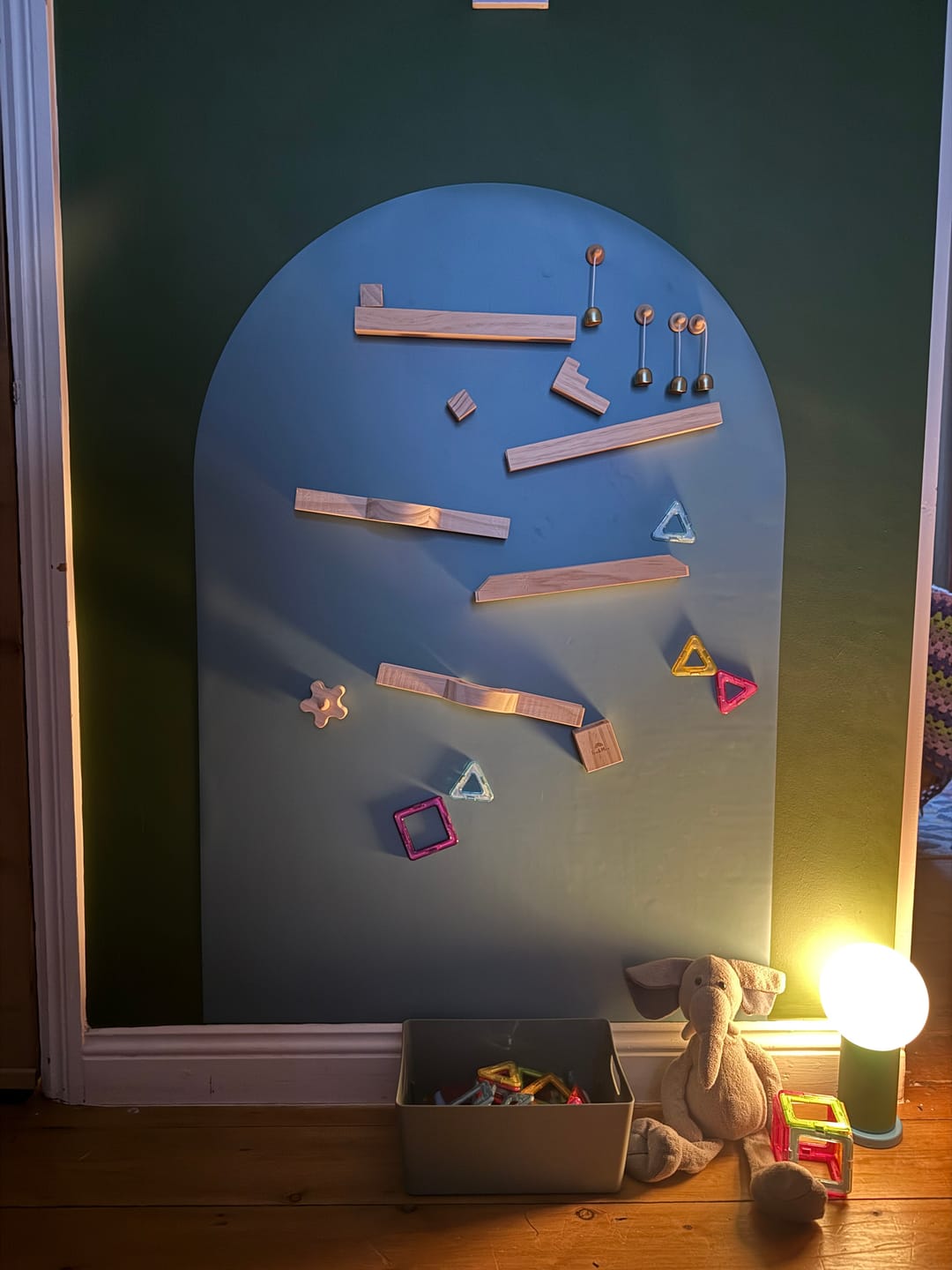 Customer photo review of Magnetic Wall Board