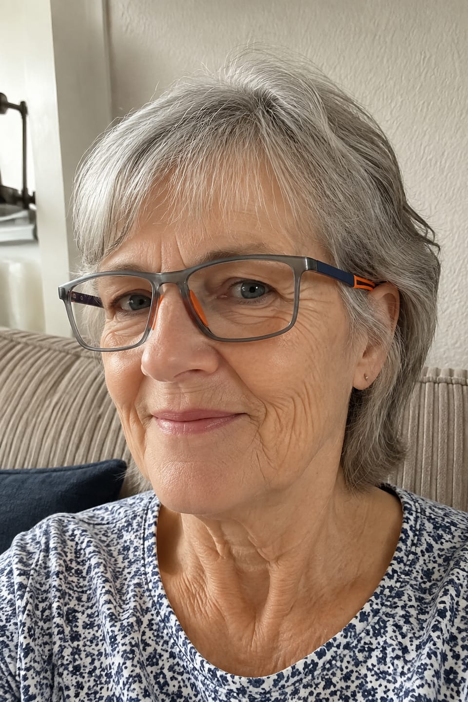 Customer photo review of Sport Ultra-Light Anti-Blue Light Progressive Glasses