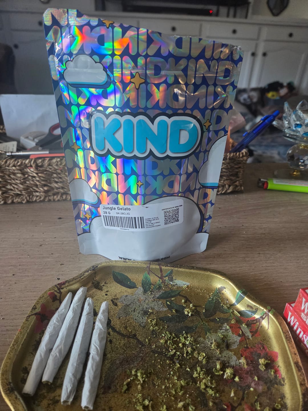 Customer photo review of Raspberry Kush - Minis - 28 Grams - Indica