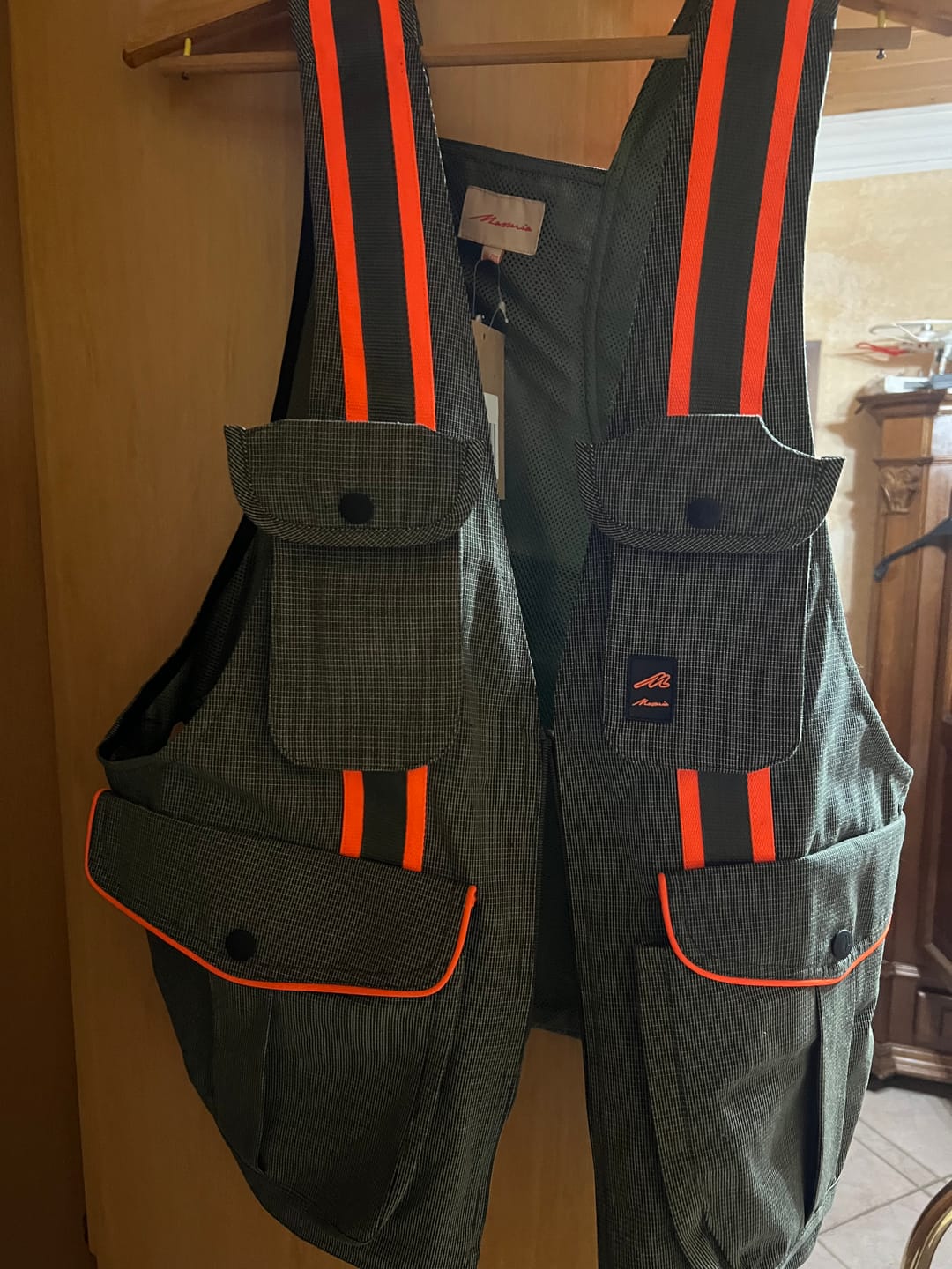 Customer photo review of Trisacca da Caccia Masseria MV01 Verde/Arancio Fluo