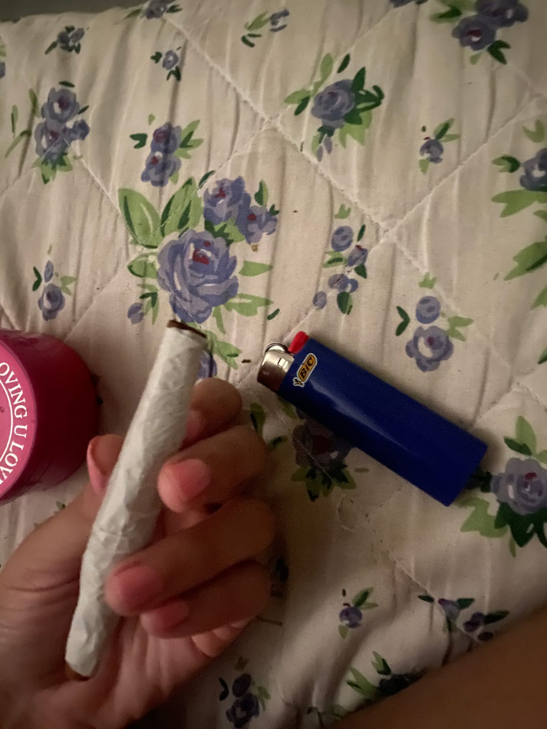 Customer photo review of Blackout Berries THCA Flower Ounce (28g)
