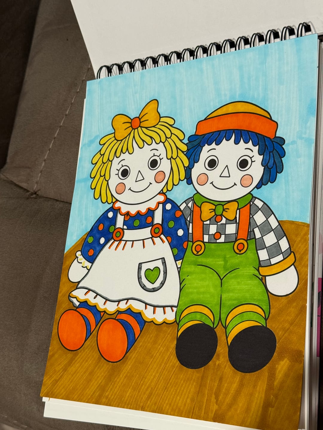 Customer photo review of Ohuhu Honolulu B G170 / YG610 Individual Marker, Brush & Fine