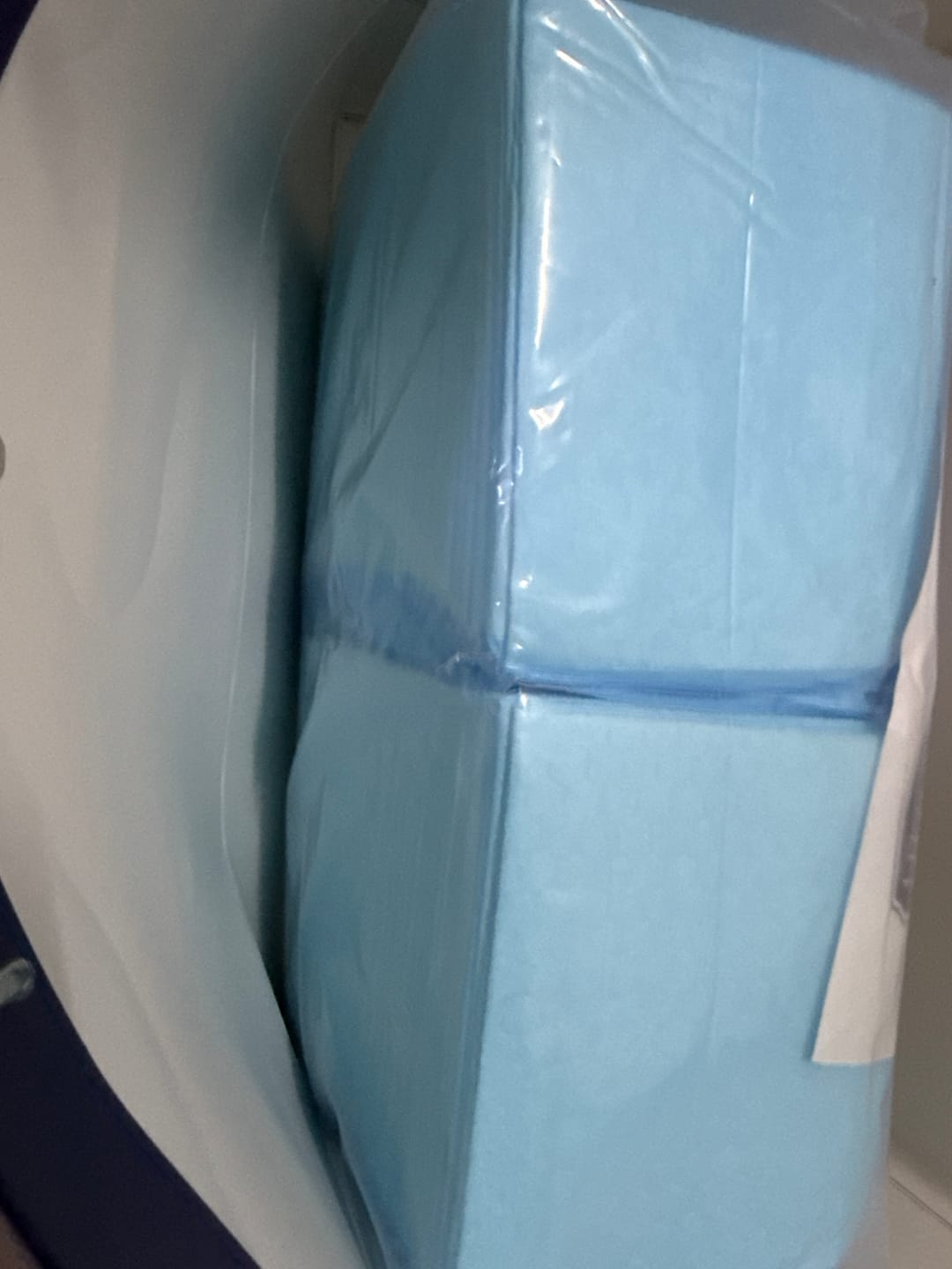 Customer photo review of Little Story Disposable Diaper Mats for Changing - Pack of 100pcs