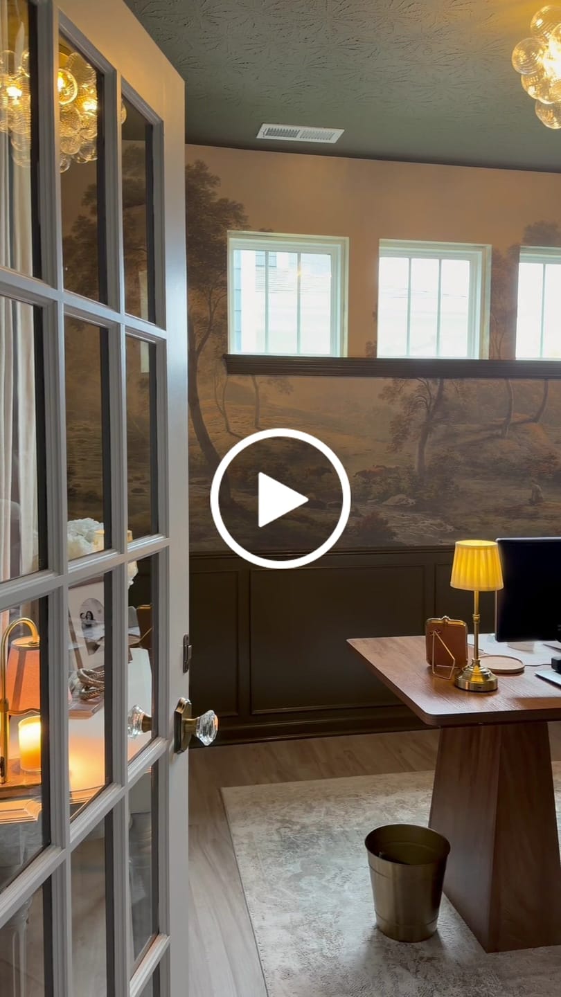 Customer video review of Hudson - Misty Morning Forest Landscape Wallpaper Mural