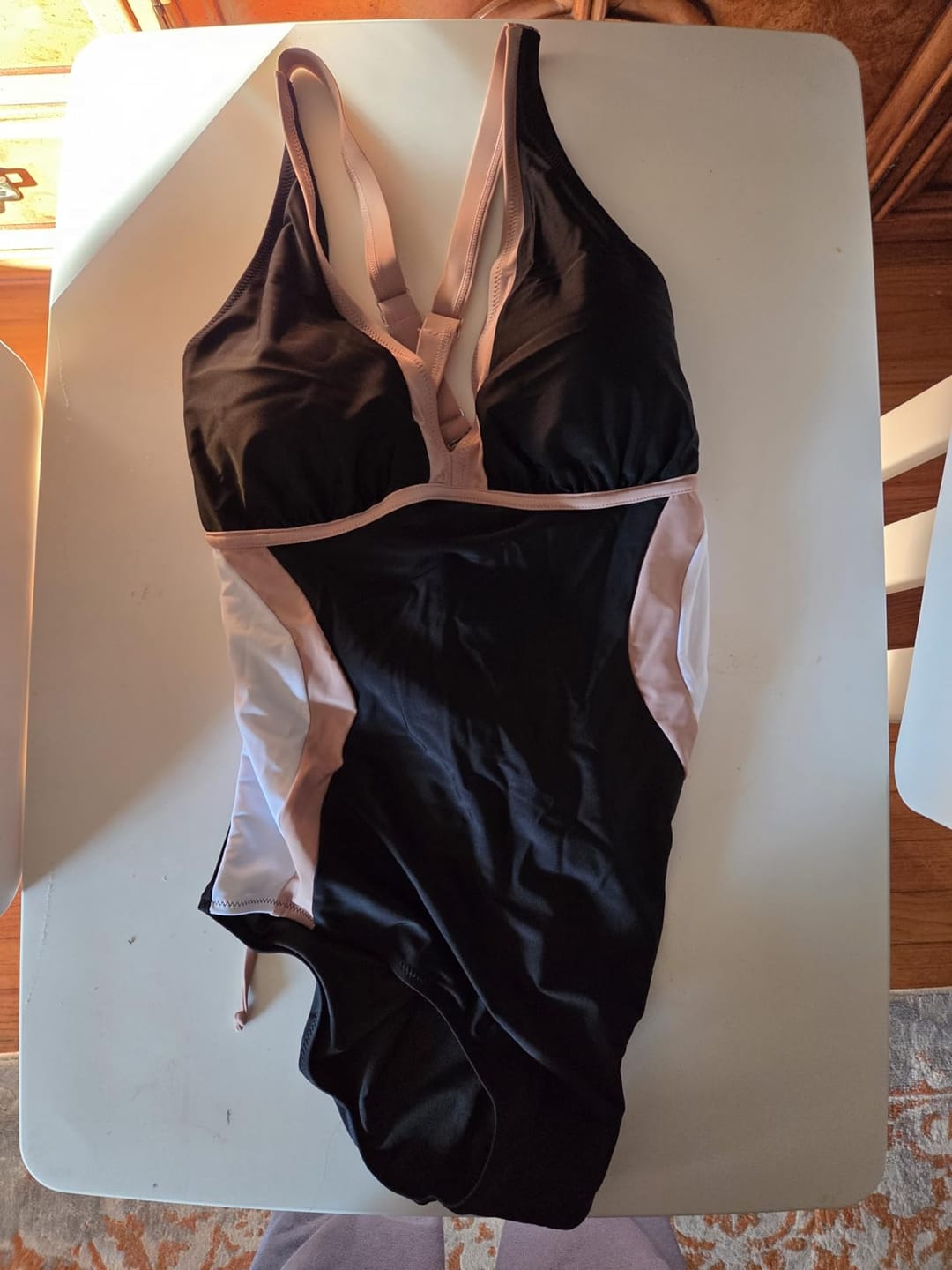 Customer photo review of Emoswimsuit - Women's One Piece Swimsuit Slimming Tummy Control Bathing Suit