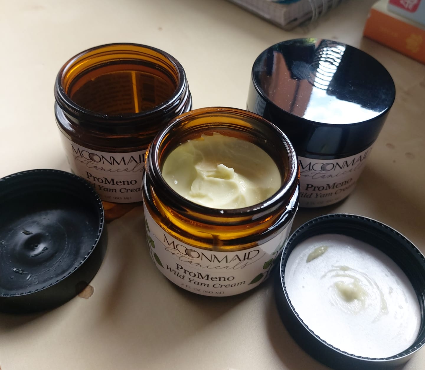 Customer photo review of ProMeno Women's Wild Yam Cream