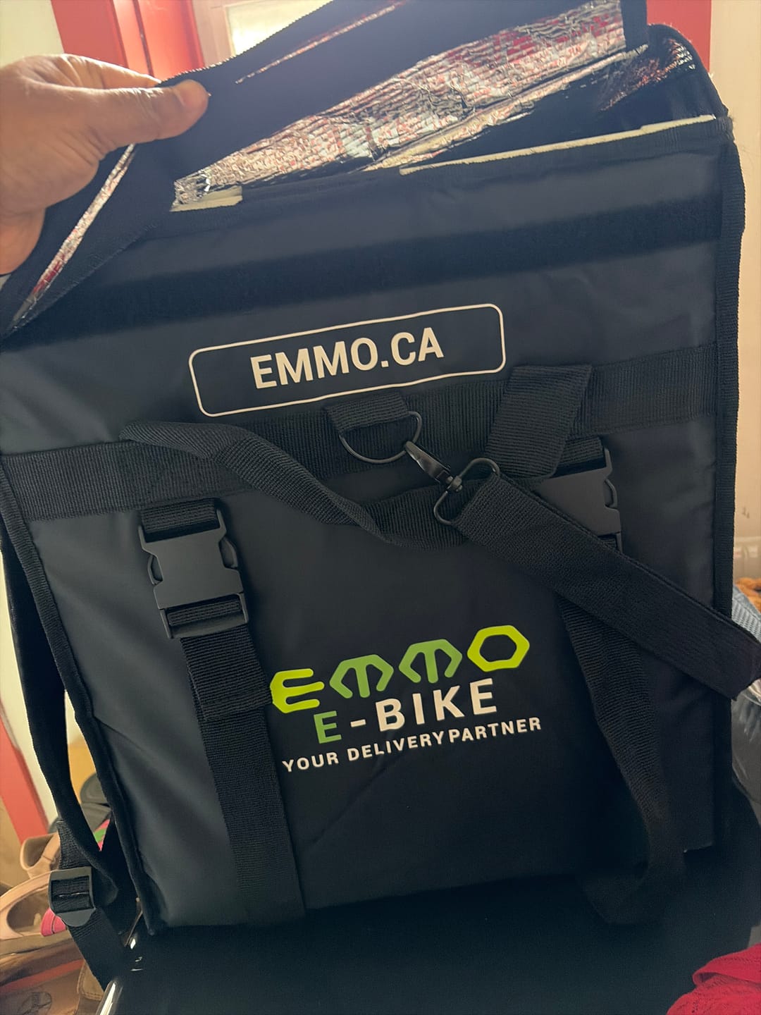 Customer photo review of EMMO Delivery Bag