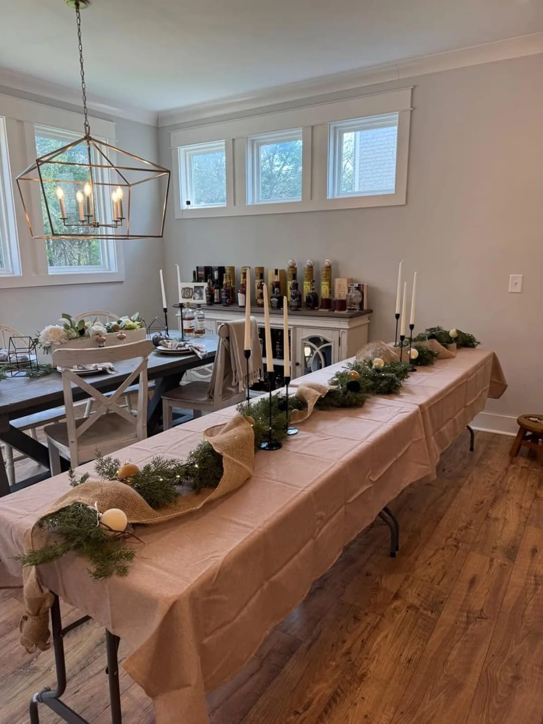 Customer photo review of 🏆2026 HOT SALE💥 Pre-lit Christmas Cedar Garland