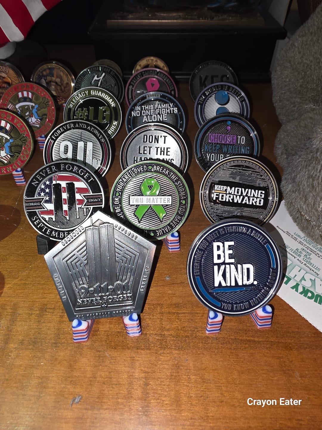 Customer photo review of 9/11 25th Anniversary - Challenge Coin