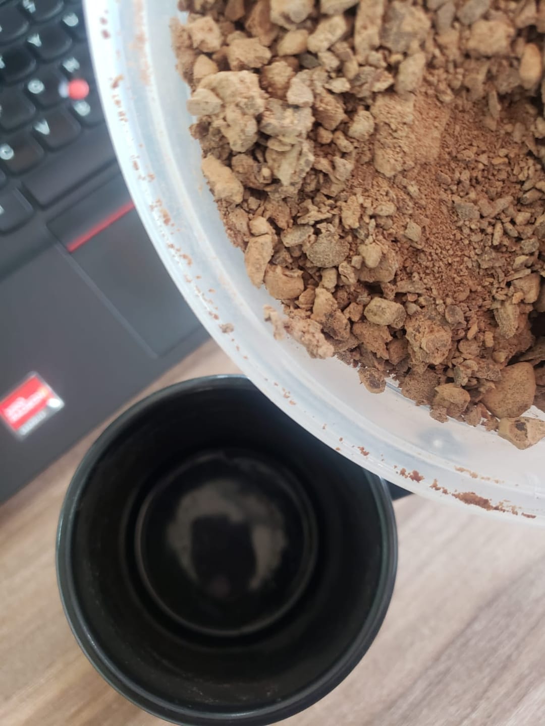 Customer photo review of Cacao Ceremonial Orgánico Culto 500gr