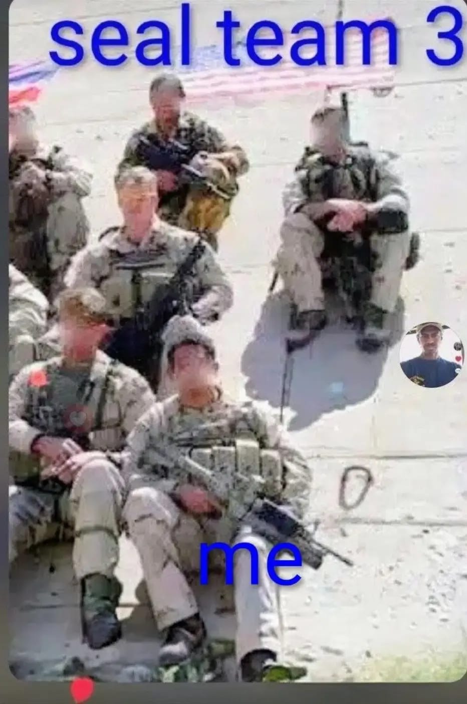 Customer photo review of Double-Sided U.S. Navy SEAL Team 2 NSW T-Shirt
