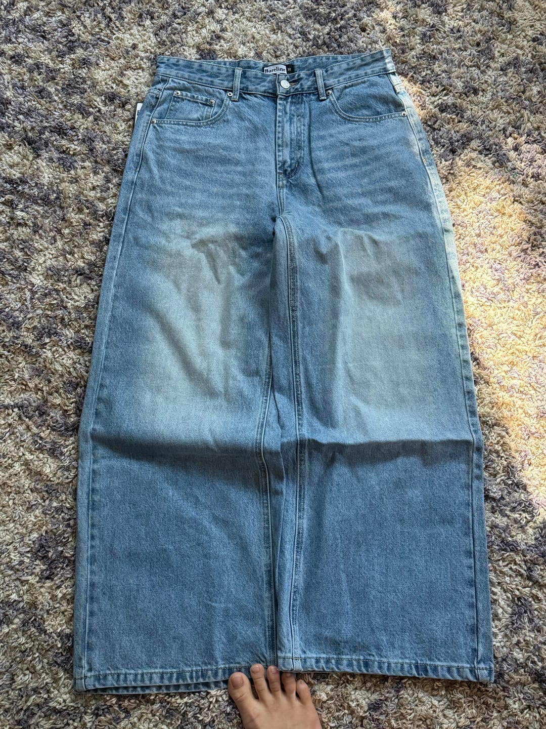 Customer photo review of Light Blue Denim V2