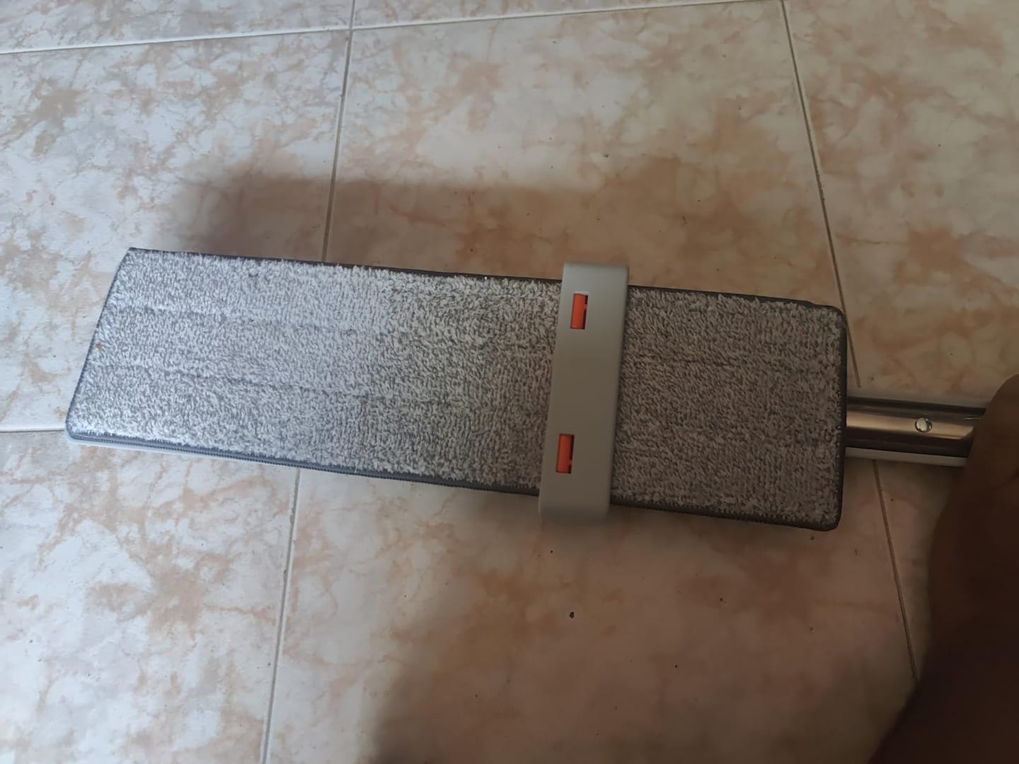 Customer photo review of 360° Flat Mop – Wet & Dry Floor Cleaner